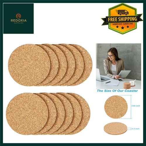 Round cork drink coasters for - cork,