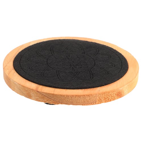 Reusable wood coasters - wood,