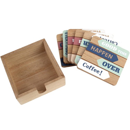 Coaster set with holder - coaster,