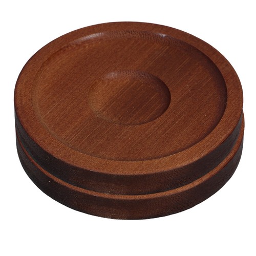 Set cup mat round wood - mat,