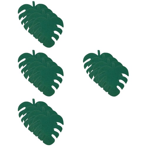 16pcs leaf shaped - shaped, wood