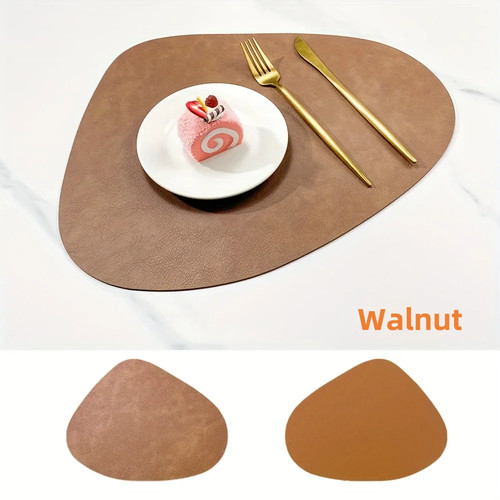 Leather placemats - leather,