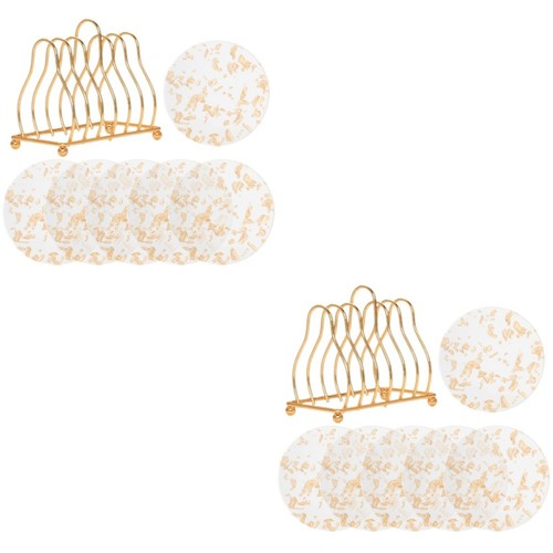Pack clear beverages coaster - pack,