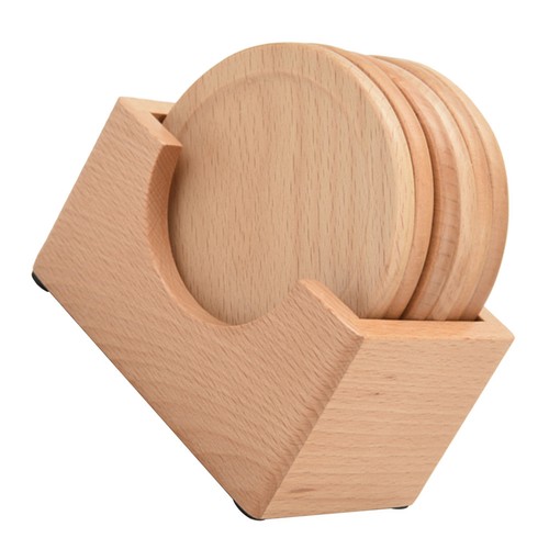 Pcs wooden coasters - wooden, drinks